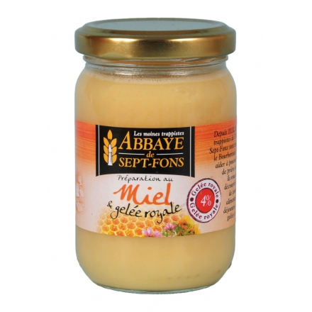 프랑스 셉퐁수도원 - 로얄제리 4% 함유 꿀 - 250g